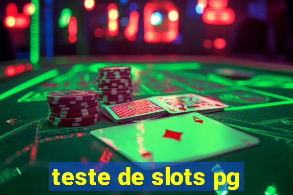 teste de slots pg